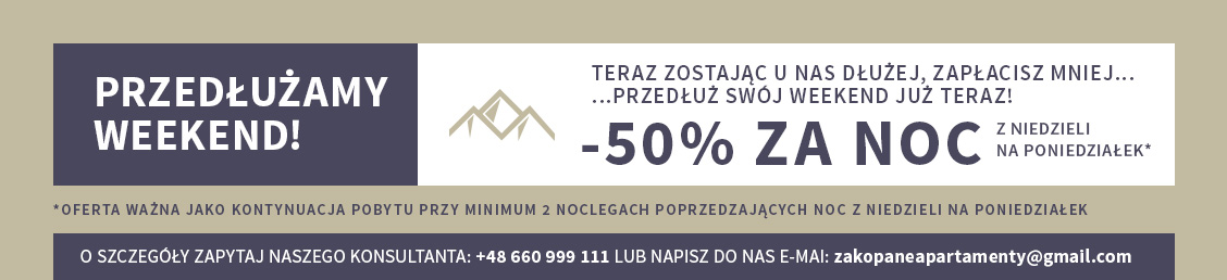 Zakopane - Przedłużamy Lato.